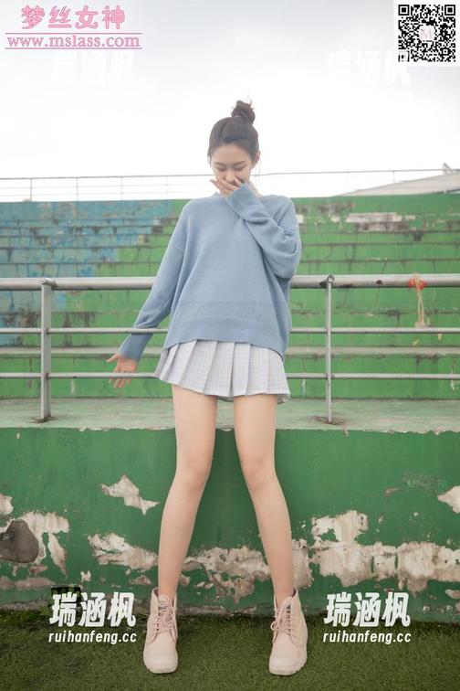 MSLASS梦丝女神-雨晨 MSLASS梦丝女神 - 大家快来围观,雨晨的白卫衣下有多俏皮—新原图更新!