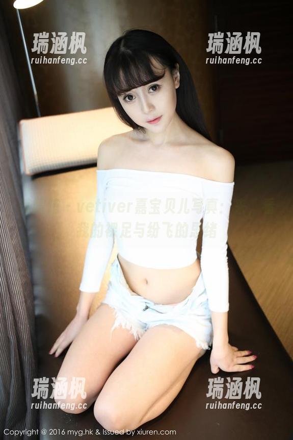 美媛馆 - vetiver嘉宝贝儿写真：来，看我的裸足与纷飞的思绪